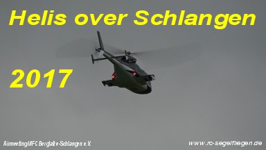 Helis over Schlangen 2017 kl