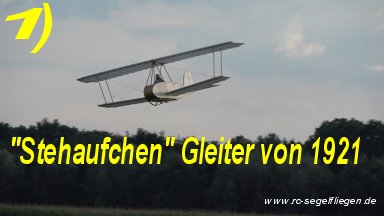 Stehaufchen Gleiter von 1921 kl